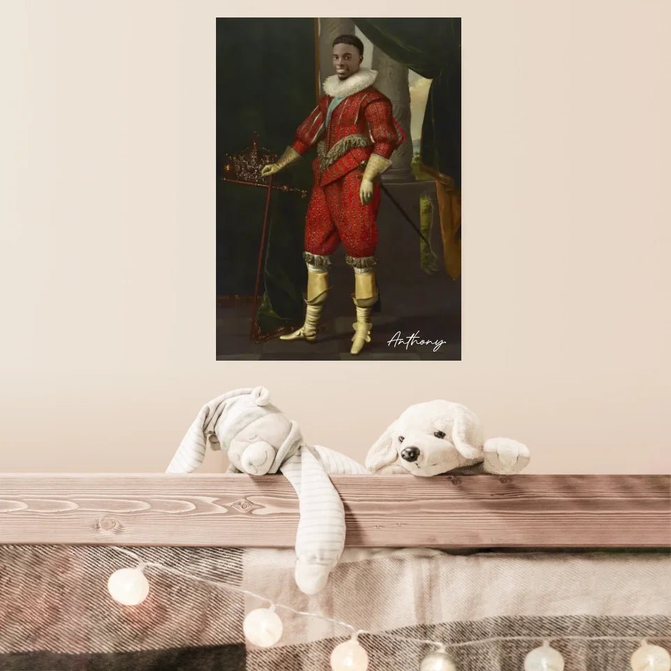 Tableau Homme Portrait Personnalisé Charles Ier roi d'Angleterre