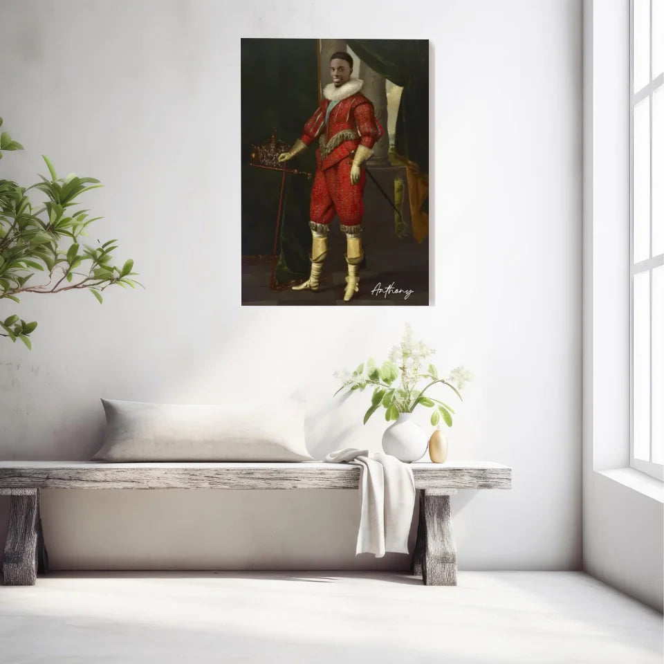 Tableau Homme Portrait Personnalisé Charles Ier roi d'Angleterre