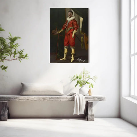 Tableau Homme Portrait Personnalisé Charles Ier roi d'Angleterre