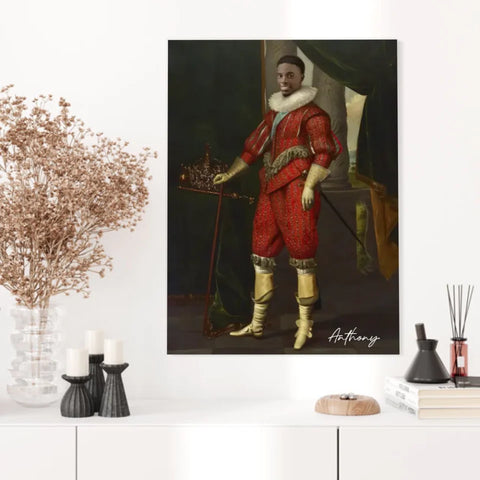 Tableau Homme Portrait Personnalisé Charles Ier roi d'Angleterre