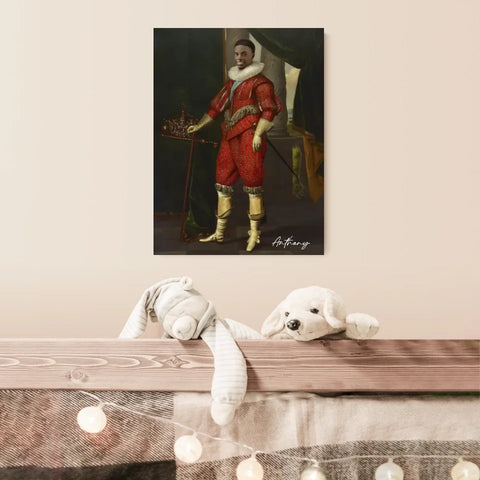 Tableau Homme Portrait Personnalisé Charles Ier roi d'Angleterre