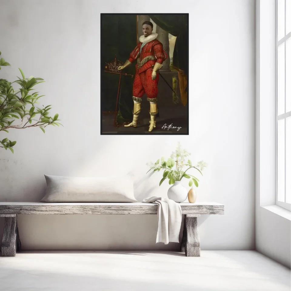 Tableau Homme Portrait Personnalisé Charles Ier roi d'Angleterre