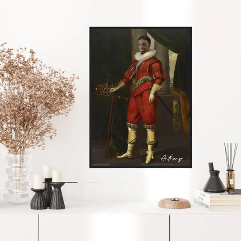 Tableau Homme Portrait Personnalisé Charles Ier roi d'Angleterre