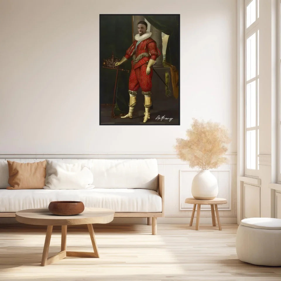 Tableau Homme Portrait Personnalisé Charles Ier roi d'Angleterre