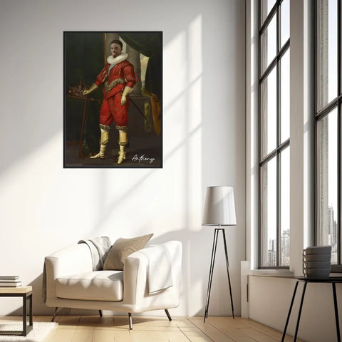 Tableau Homme Portrait Personnalisé Charles Ier roi d'Angleterre