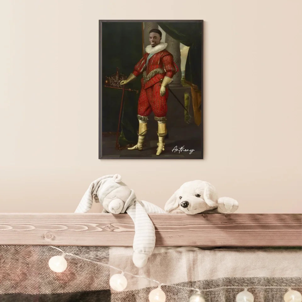 Tableau Homme Portrait Personnalisé Charles Ier roi d'Angleterre