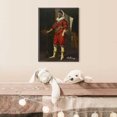 Tableau Homme Portrait Personnalisé Charles Ier roi d'Angleterre
