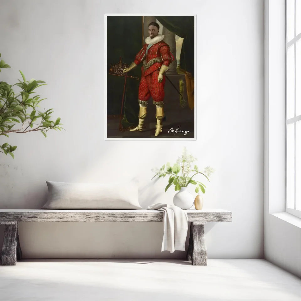 Tableau Homme Portrait Personnalisé Charles Ier roi d'Angleterre