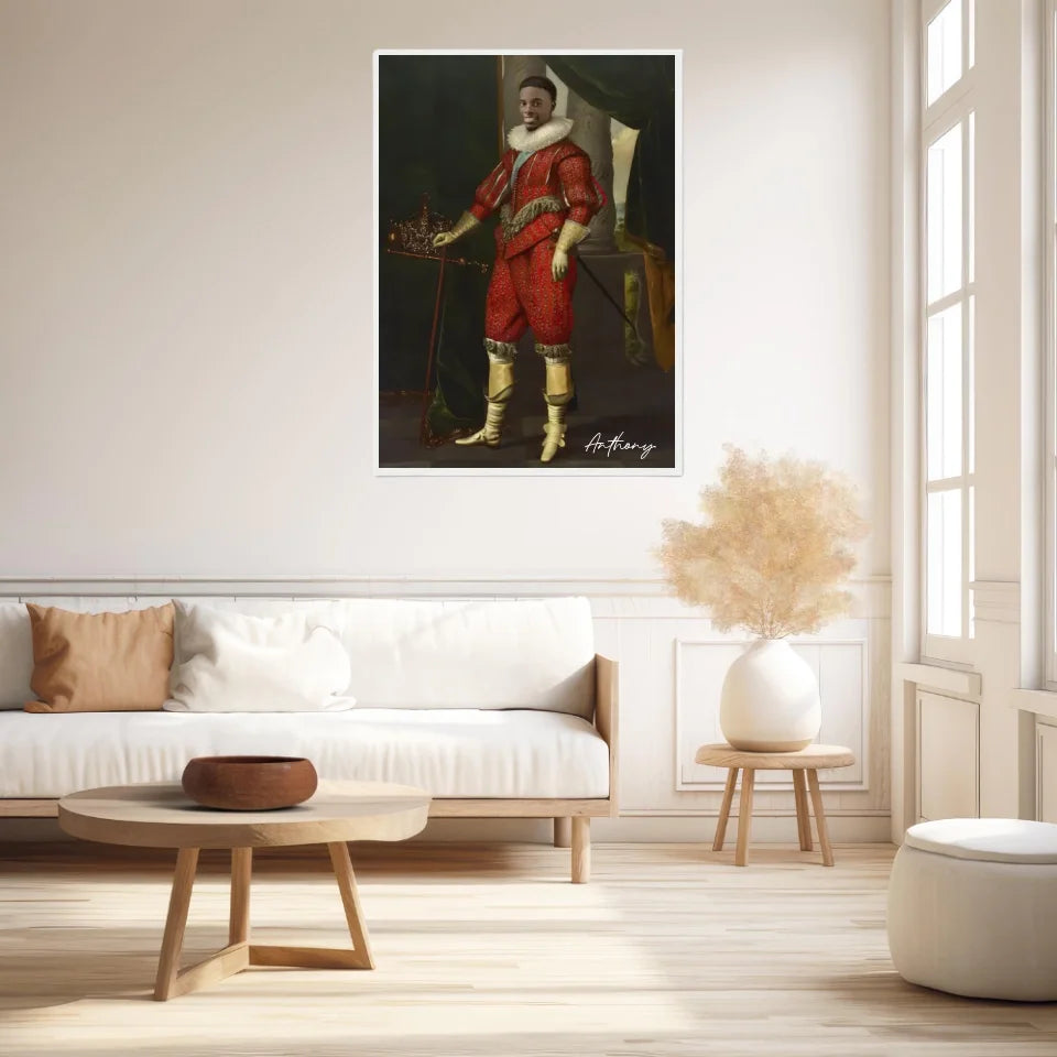 Tableau Homme Portrait Personnalisé Charles Ier roi d'Angleterre