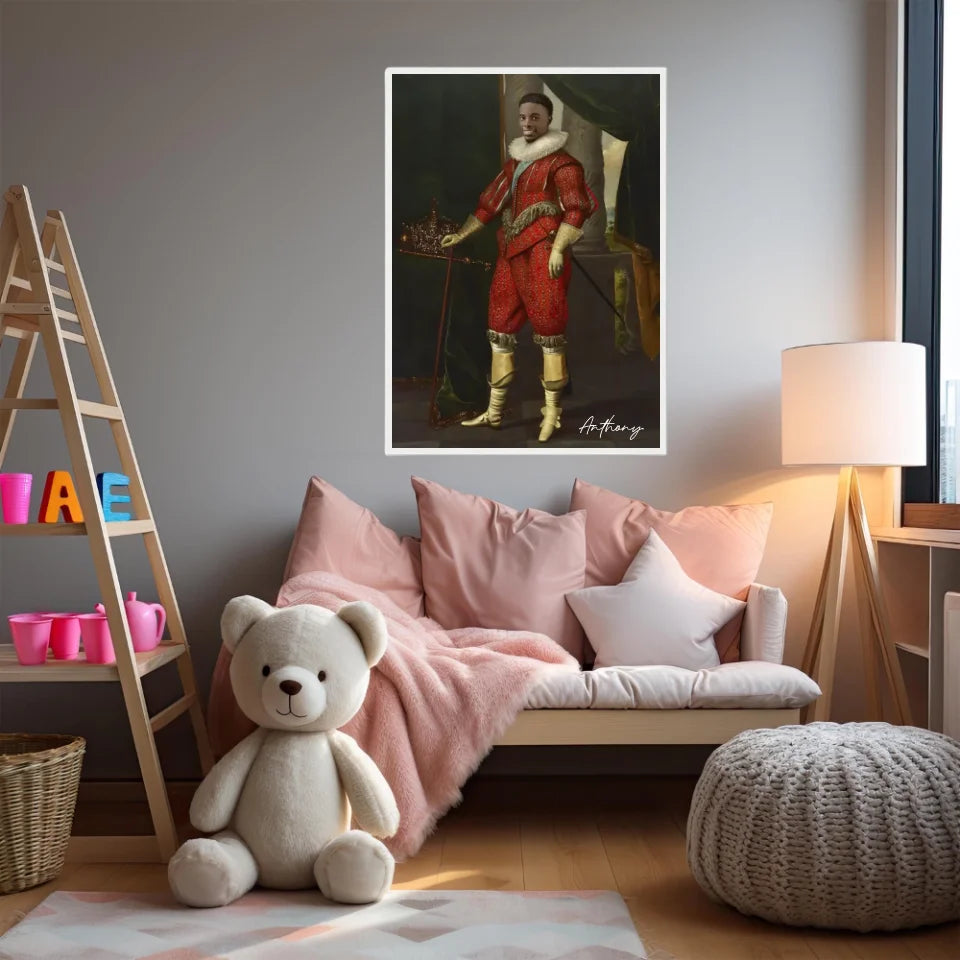 Tableau Homme Portrait Personnalisé Charles Ier roi d'Angleterre