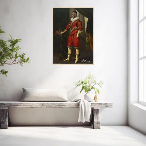 Tableau Homme Portrait Personnalisé Charles Ier roi d'Angleterre