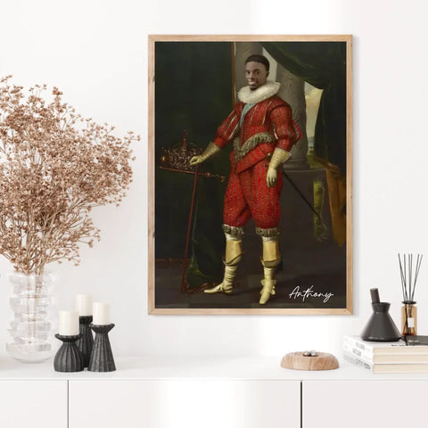 Tableau Homme Portrait Personnalisé Charles Ier roi d'Angleterre