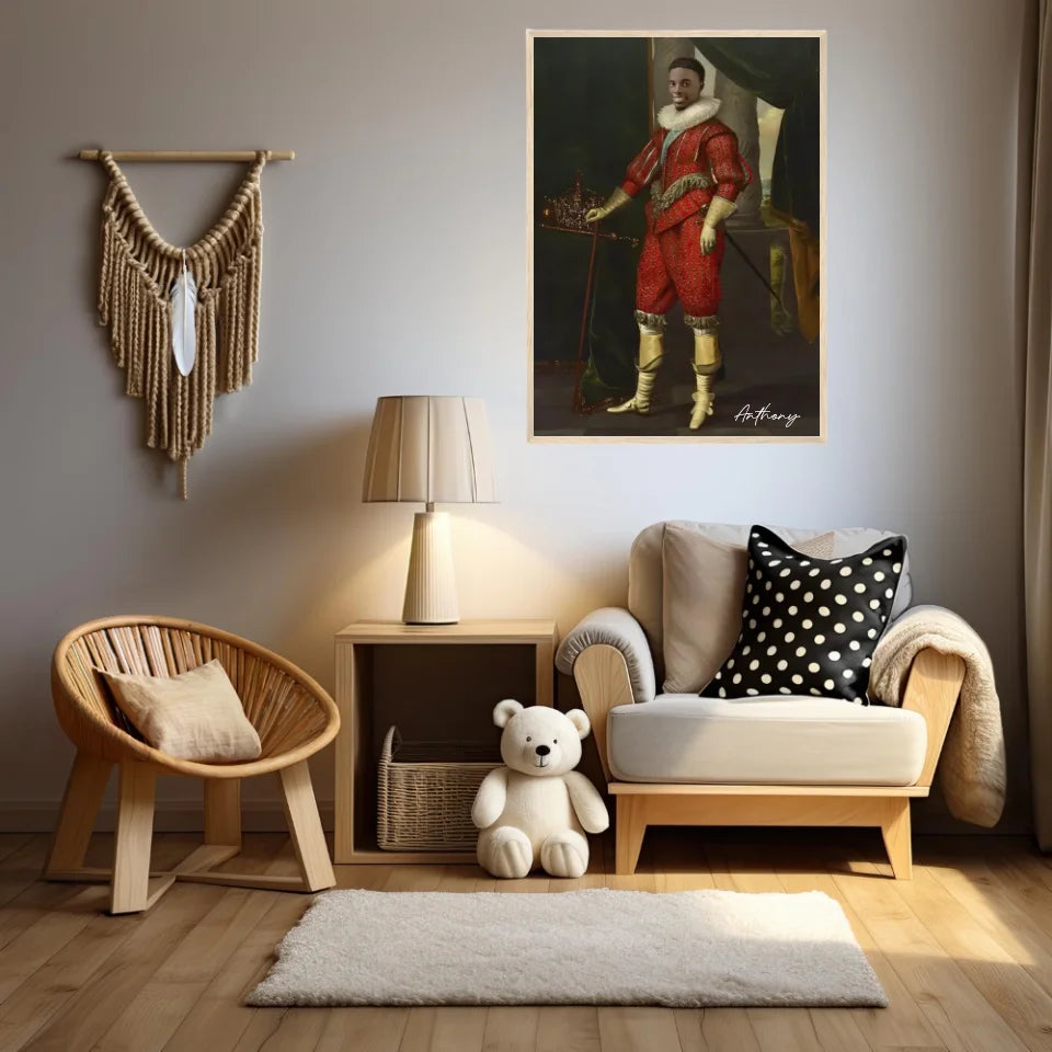 Tableau Homme Portrait Personnalisé Charles Ier roi d'Angleterre