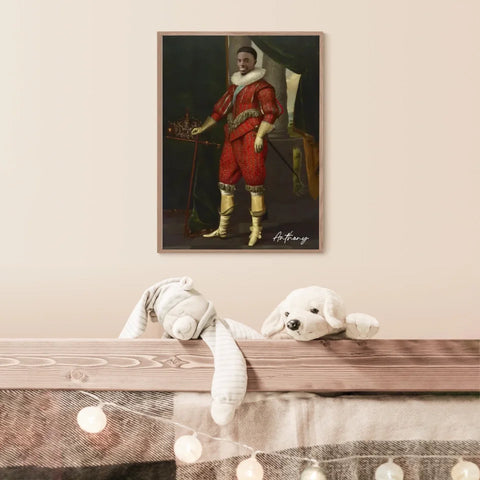 Tableau Homme Portrait Personnalisé Charles Ier roi d'Angleterre