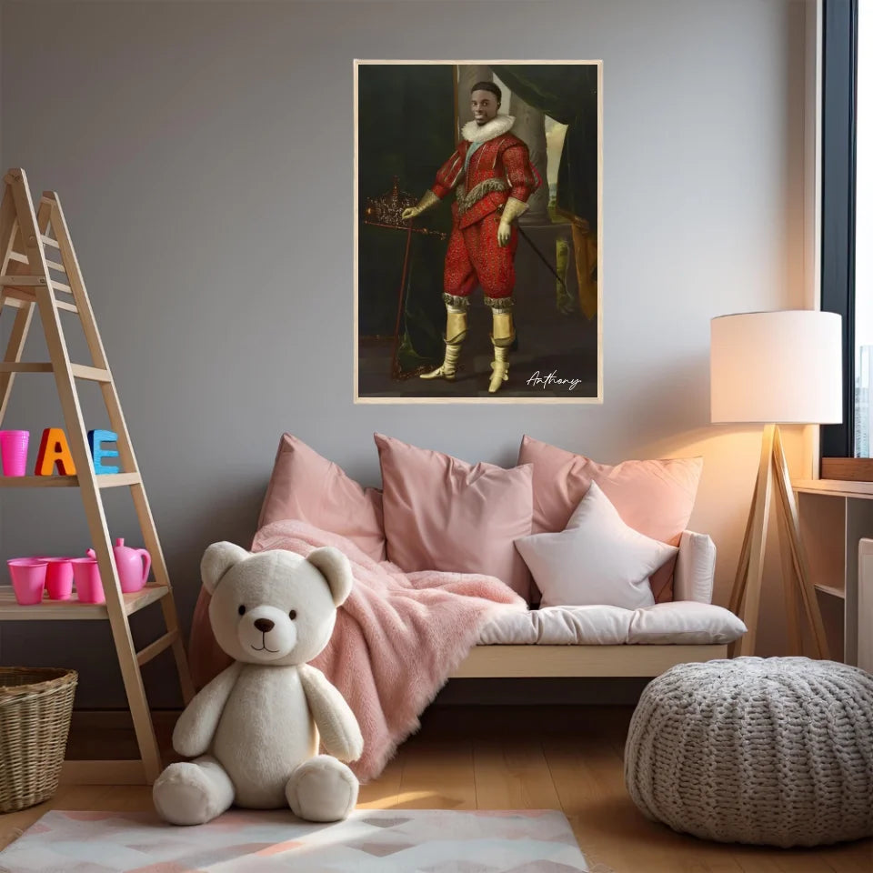 Tableau Homme Portrait Personnalisé Charles Ier roi d'Angleterre