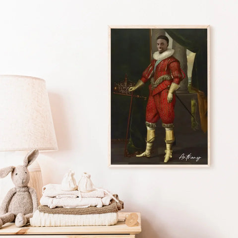Tableau Homme Portrait Personnalisé Charles Ier roi d'Angleterre