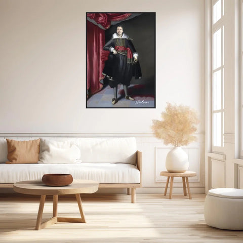 Tableau Homme Portrait Personnalisé Robert Rich 2e comte de Warwick