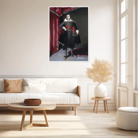 Tableau Homme Portrait Personnalisé Robert Rich 2e comte de Warwick
