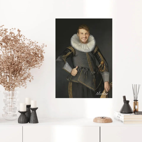 Tableau Homme Portrait Personnalisé Wybrand de Geest