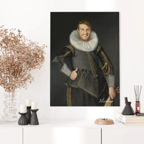 Tableau Homme Portrait Personnalisé Wybrand de Geest
