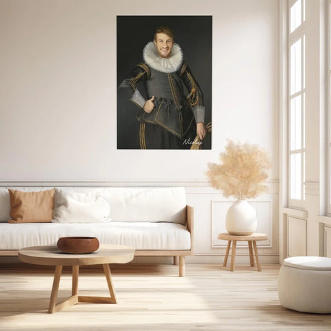 Tableau Homme Portrait Personnalisé Wybrand de Geest