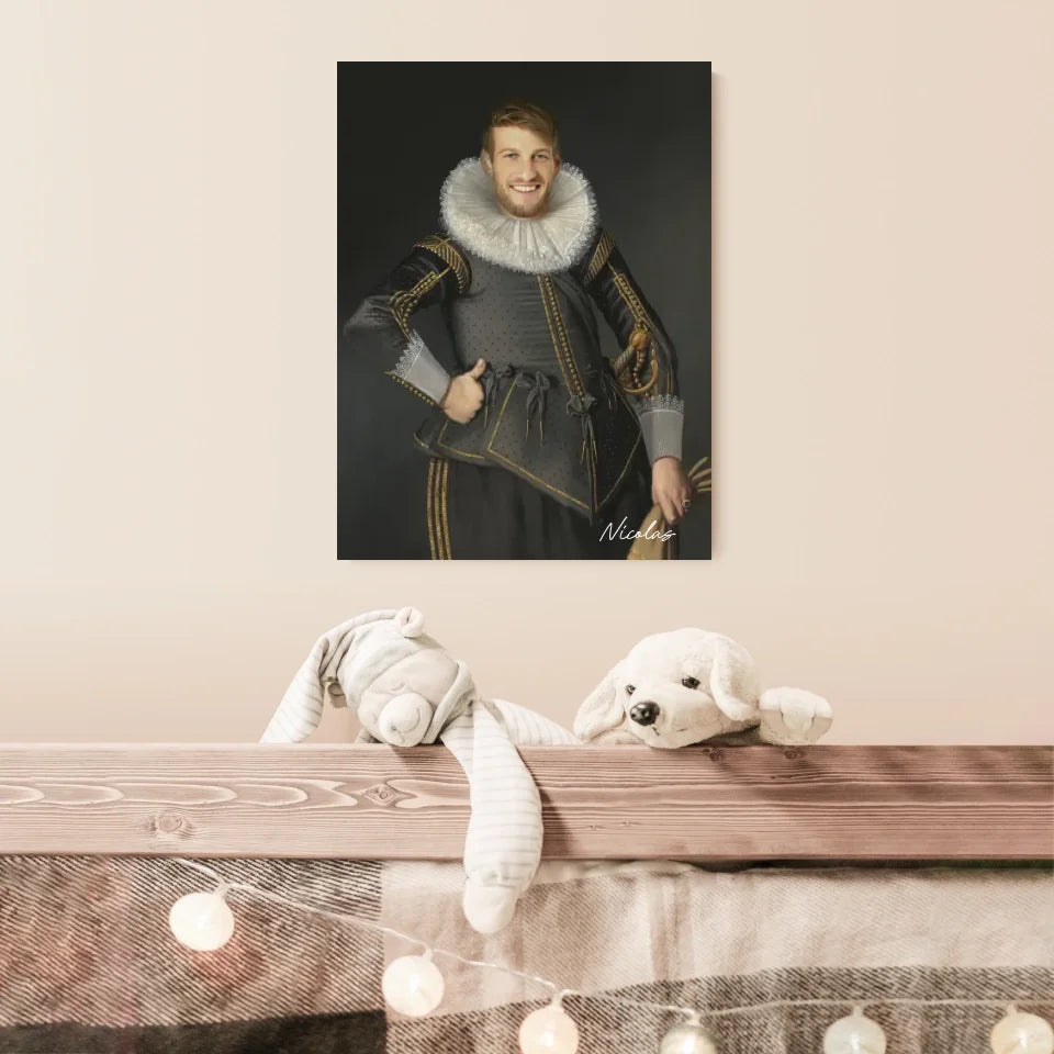 Tableau Homme Portrait Personnalisé Wybrand de Geest
