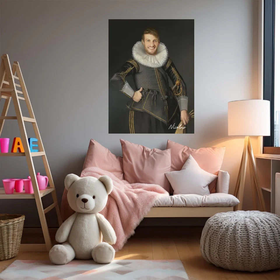 Tableau Homme Portrait Personnalisé Wybrand de Geest