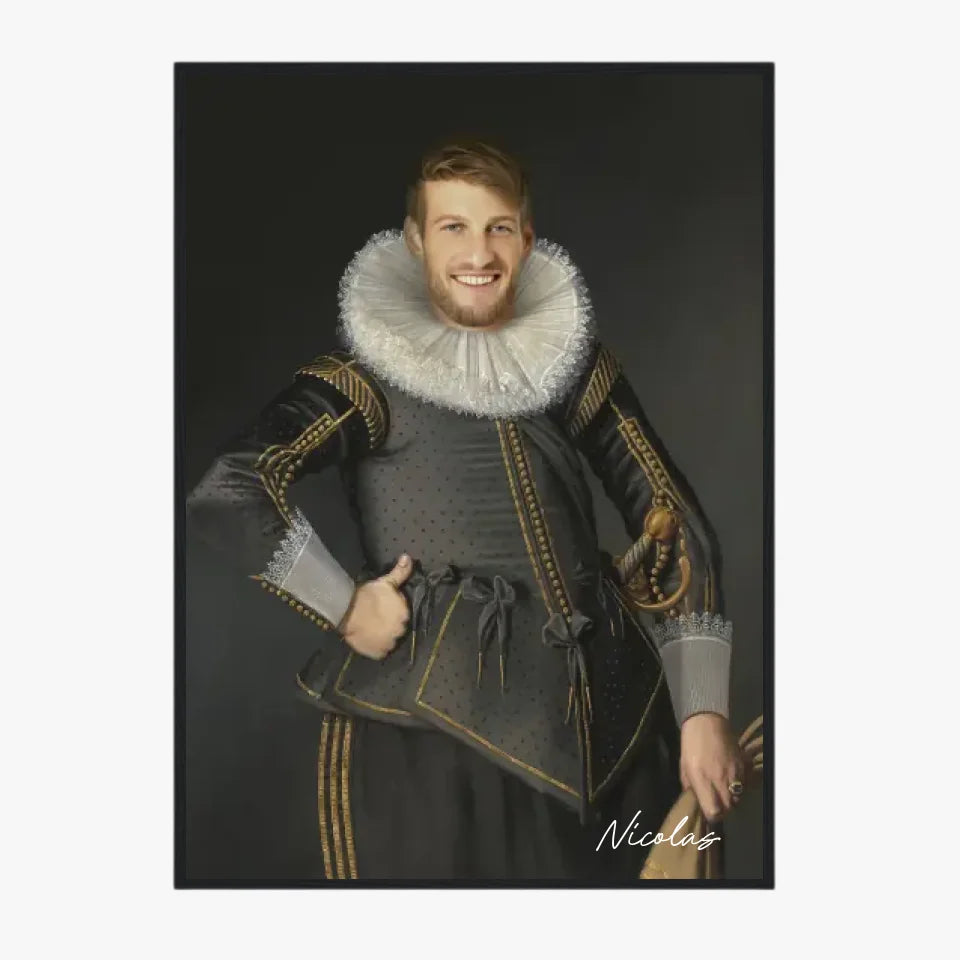 Tableau Homme Portrait Personnalisé Wybrand de Geest