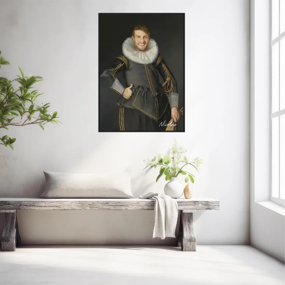 Tableau Homme Portrait Personnalisé Wybrand de Geest