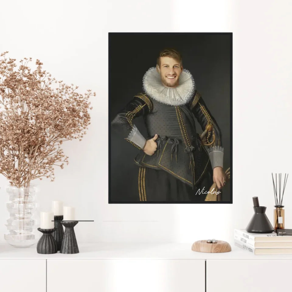 Tableau Homme Portrait Personnalisé Wybrand de Geest
