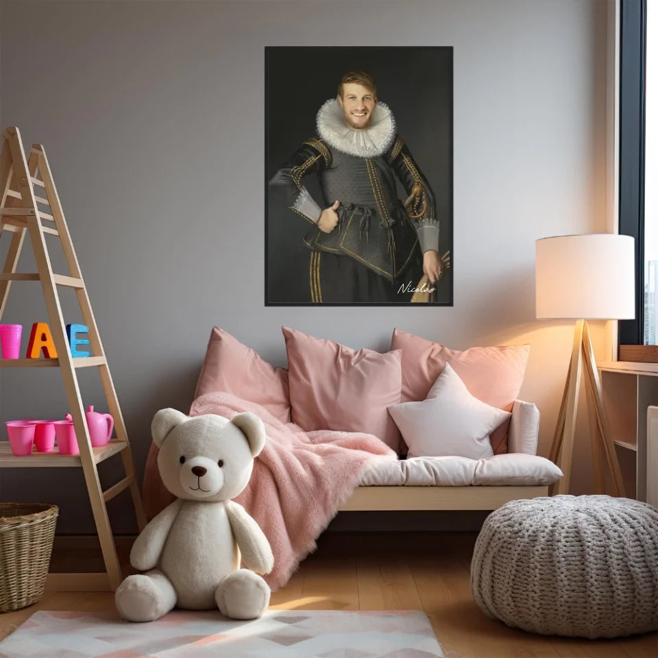 Tableau Homme Portrait Personnalisé Wybrand de Geest