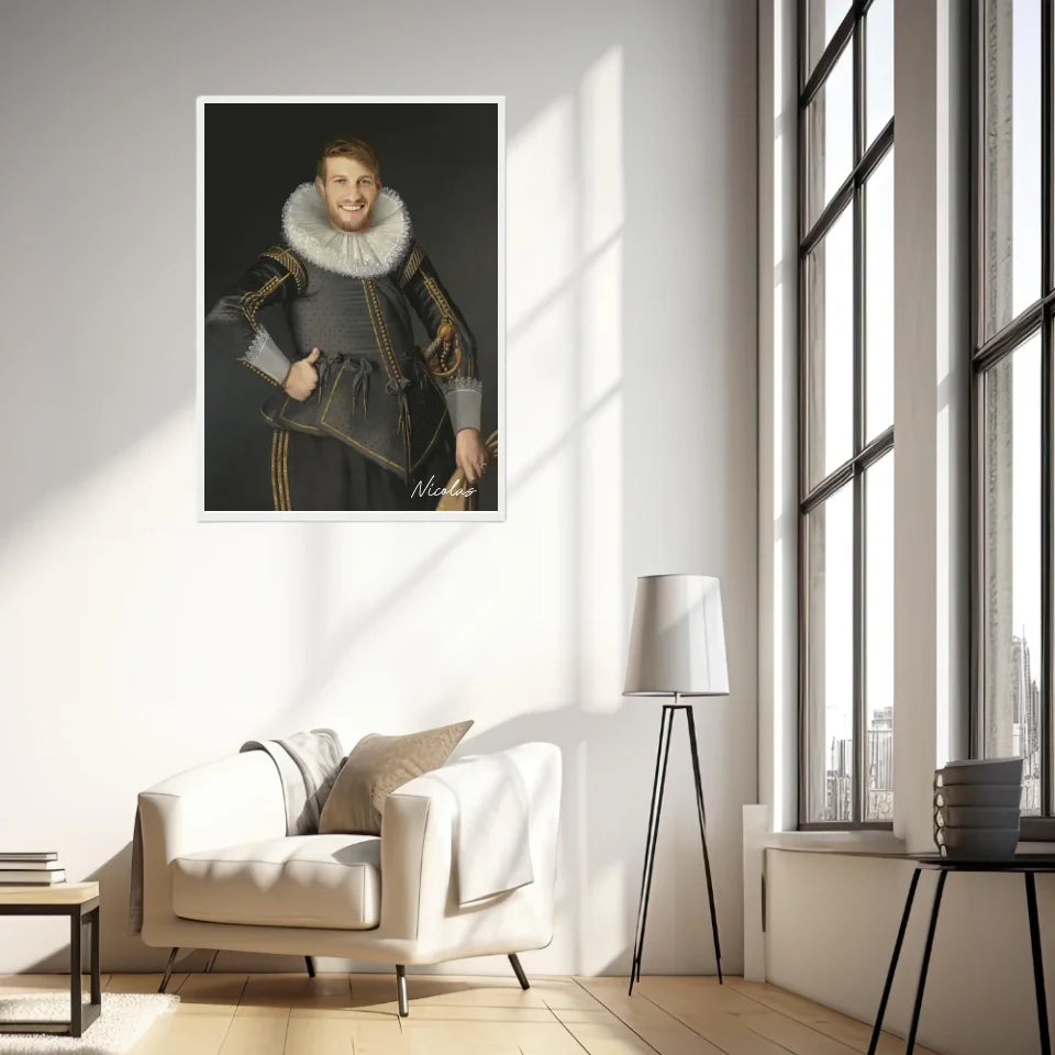 Tableau Homme Portrait Personnalisé Wybrand de Geest
