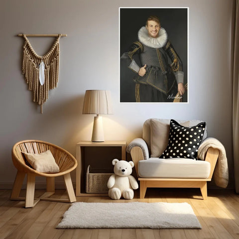 Tableau Homme Portrait Personnalisé Wybrand de Geest