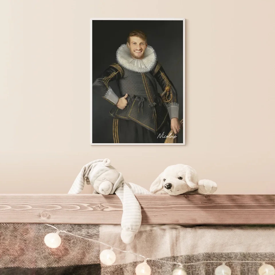 Tableau Homme Portrait Personnalisé Wybrand de Geest