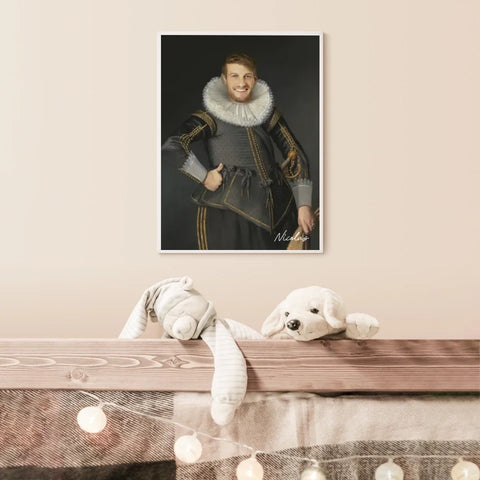 Tableau Homme Portrait Personnalisé Wybrand de Geest