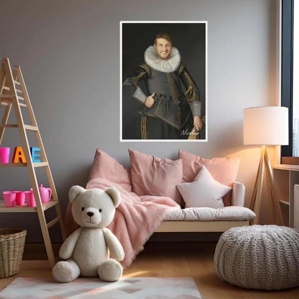 Tableau Homme Portrait Personnalisé Wybrand de Geest