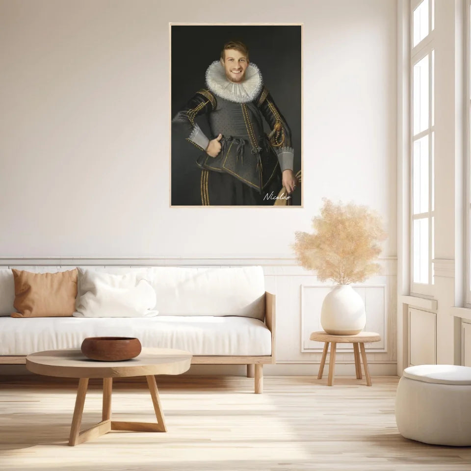 Tableau Homme Portrait Personnalisé Wybrand de Geest
