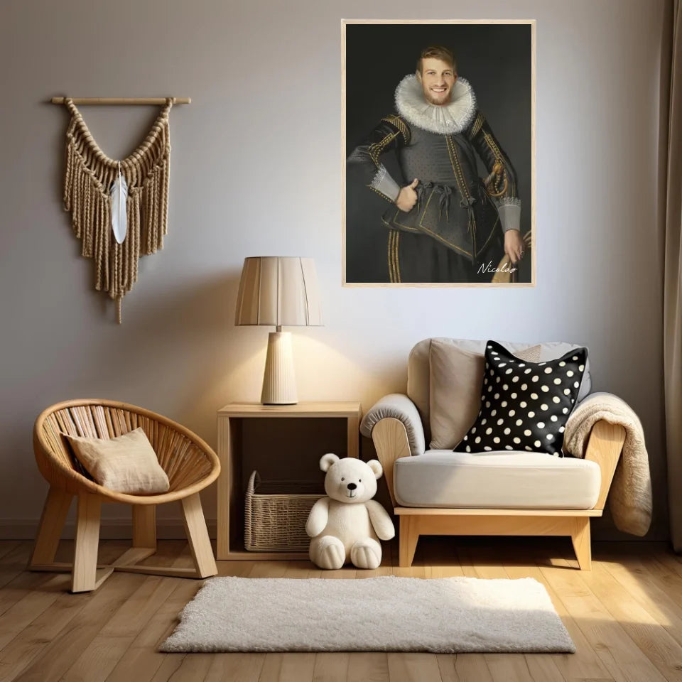 Tableau Homme Portrait Personnalisé Wybrand de Geest