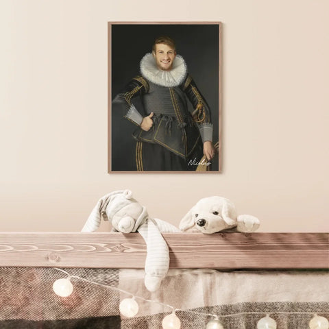 Tableau Homme Portrait Personnalisé Wybrand de Geest