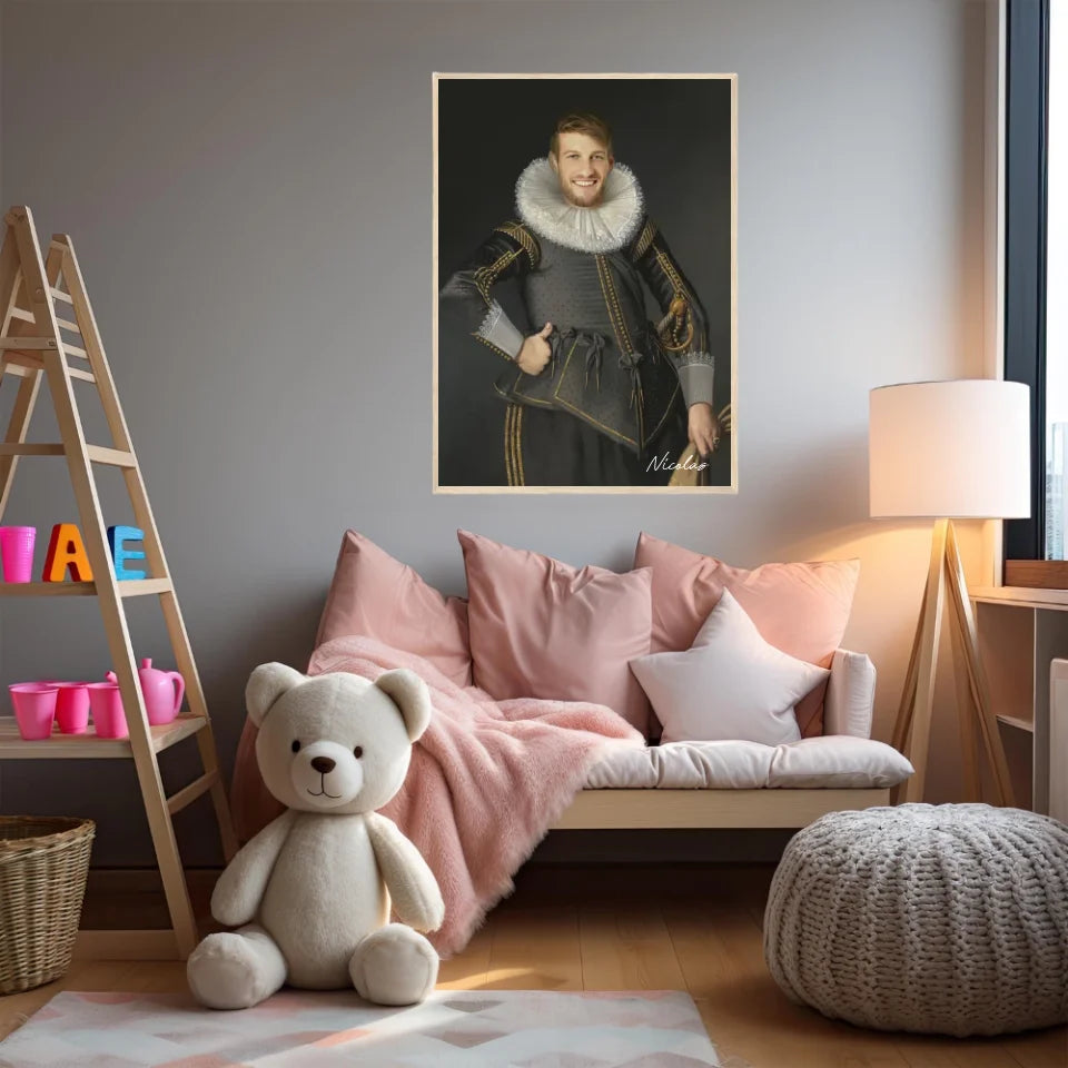 Tableau Homme Portrait Personnalisé Wybrand de Geest