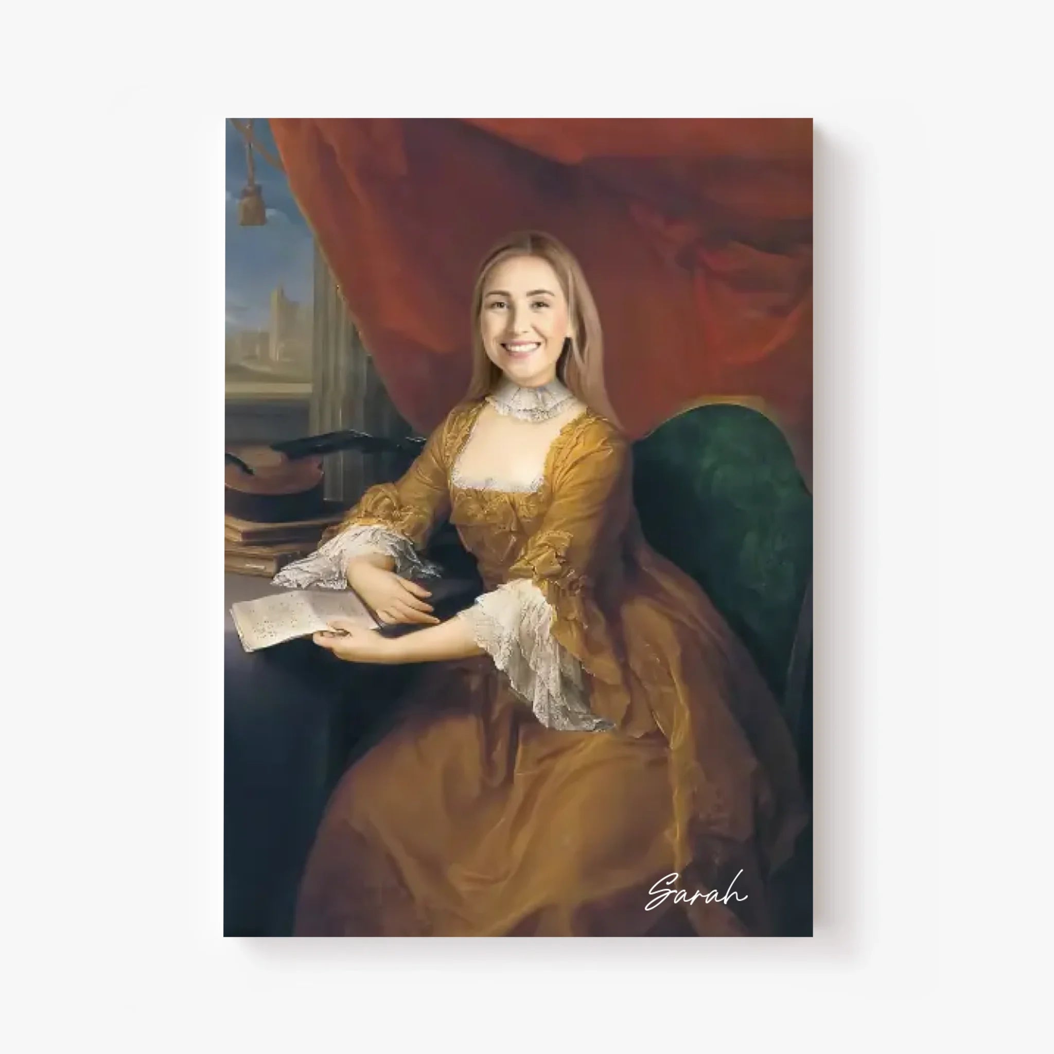 Tableau Personnalisé Portrait de Femme Georgiana Cavendish Spencer