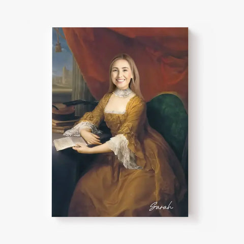 Tableau Personnalisé Portrait de Femme Georgiana Cavendish Spencer