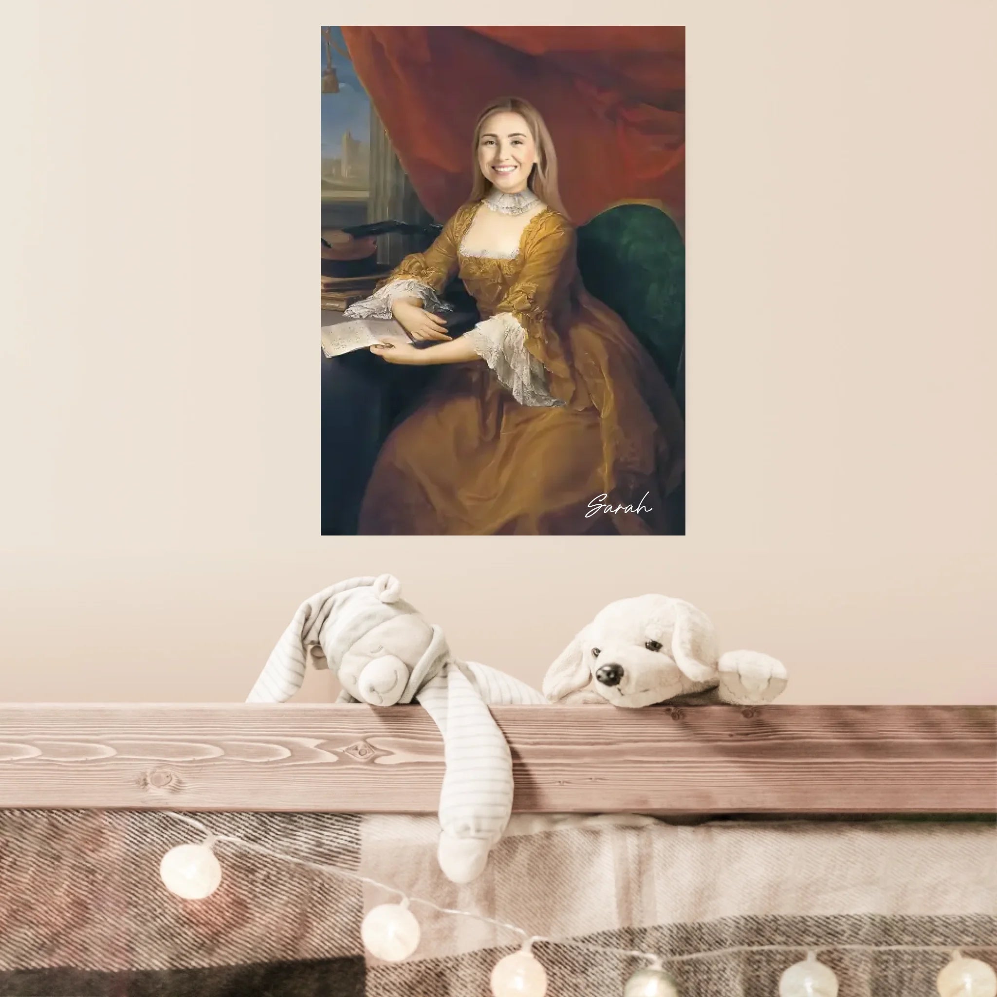 Tableau Personnalisé Portrait de Femme Georgiana Cavendish Spencer