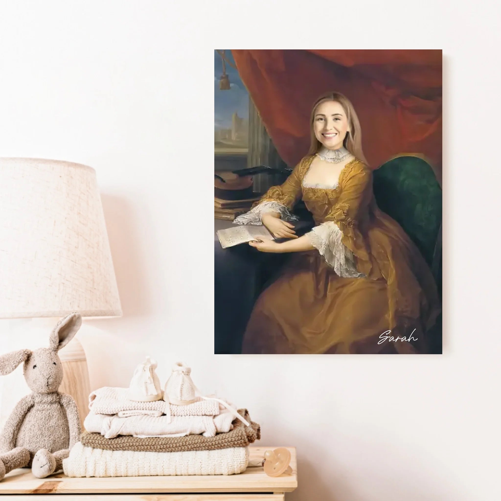 Tableau Personnalisé Portrait de Femme Georgiana Cavendish Spencer