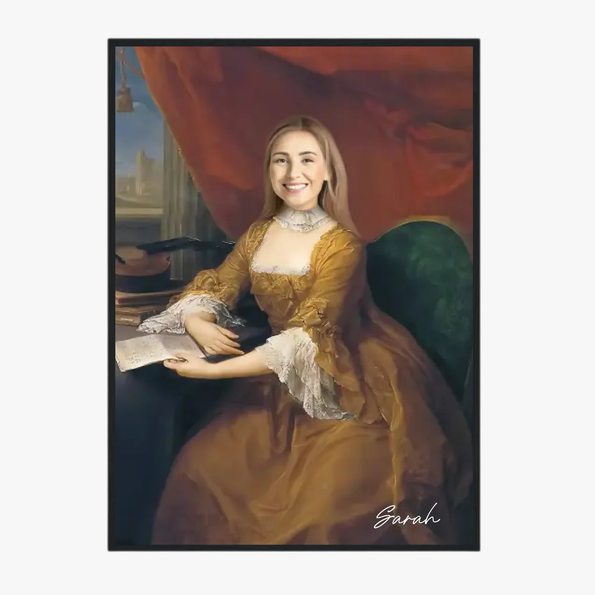 Tableau Personnalisé Portrait de Femme Georgiana Cavendish Spencer