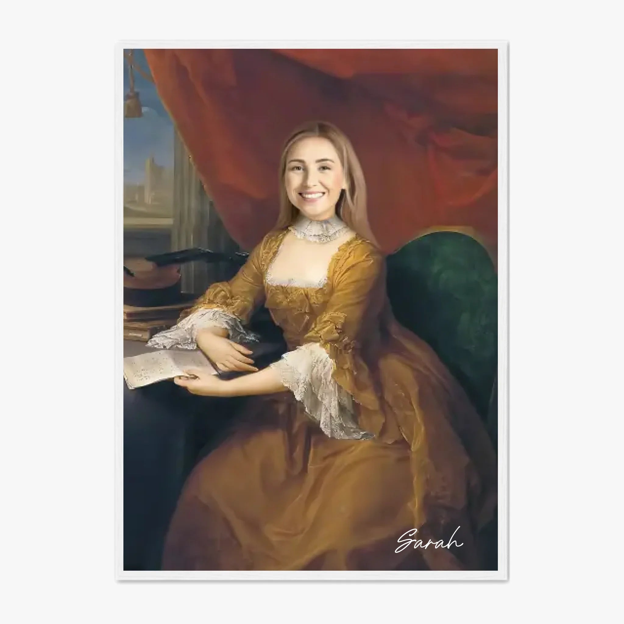 Tableau Personnalisé Portrait de Femme Georgiana Cavendish Spencer