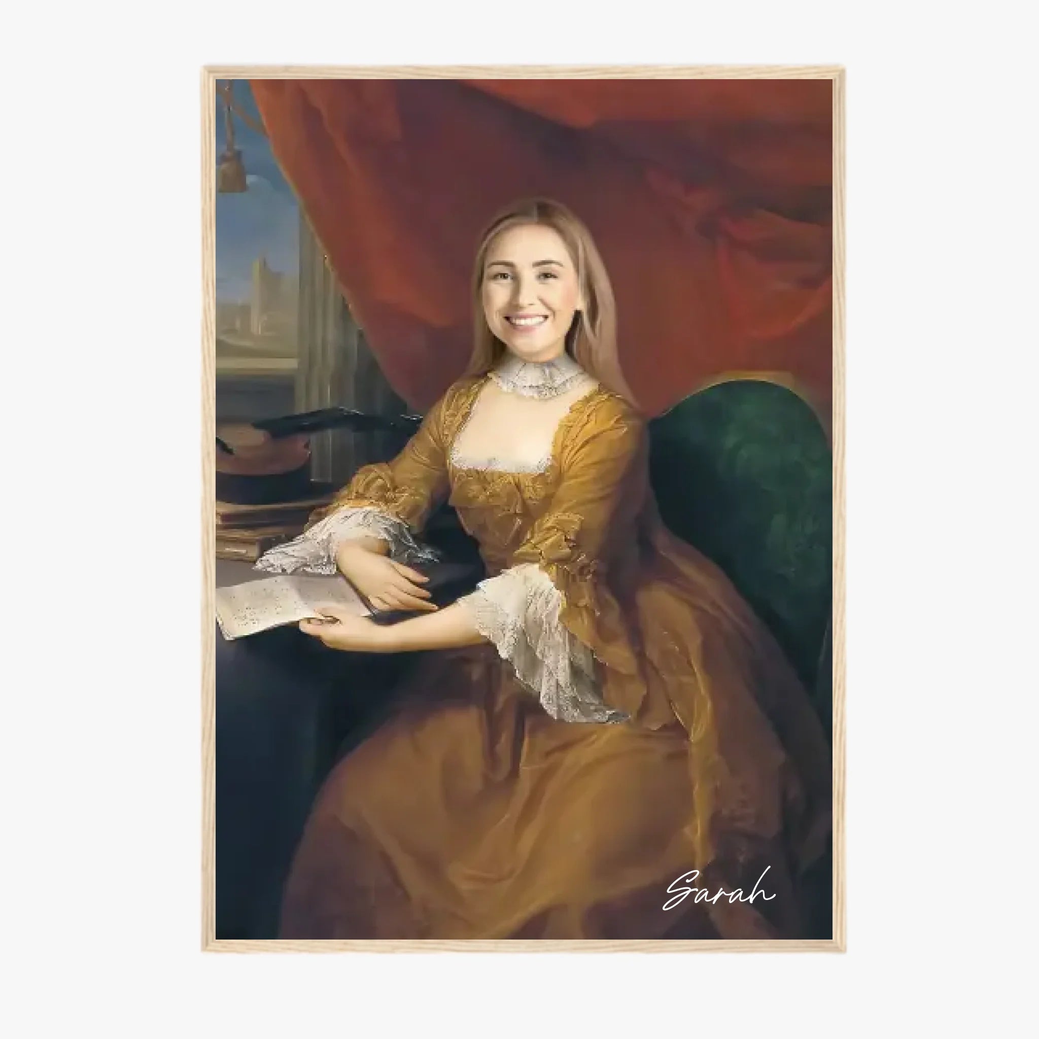 Tableau Personnalisé Portrait de Femme Georgiana Cavendish Spencer