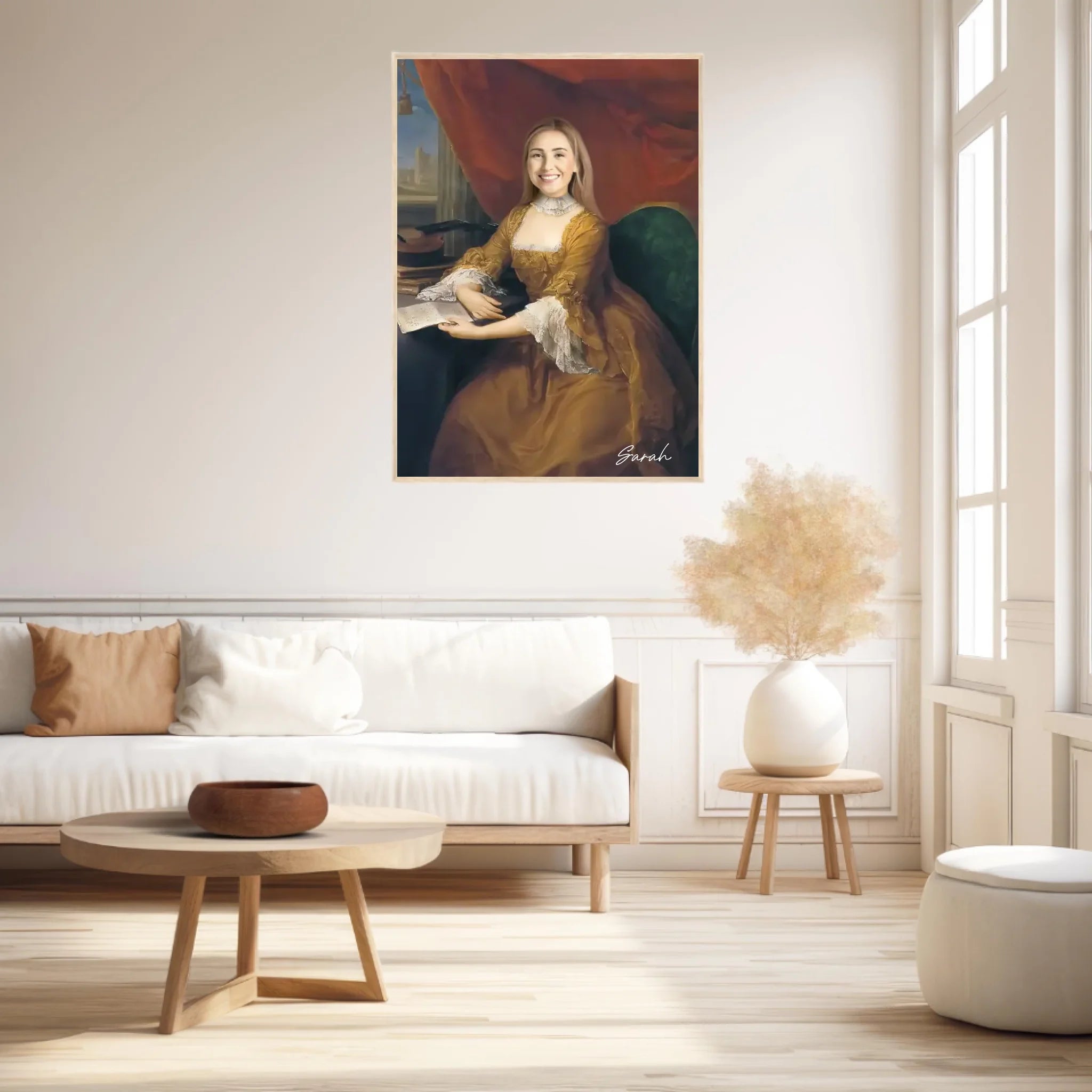 Tableau Personnalisé Portrait de Femme Georgiana Cavendish Spencer