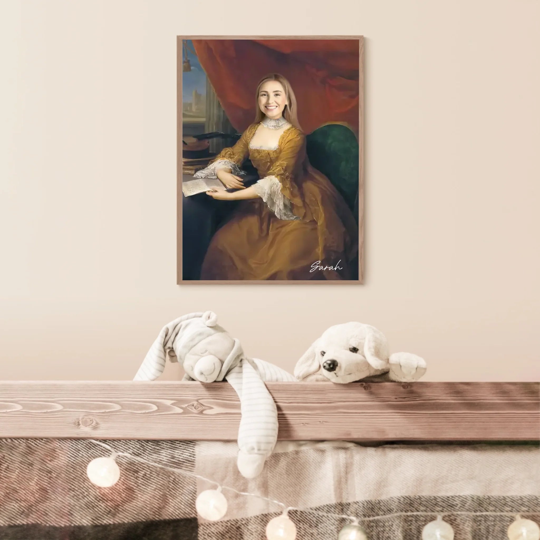Tableau Personnalisé Portrait de Femme Georgiana Cavendish Spencer