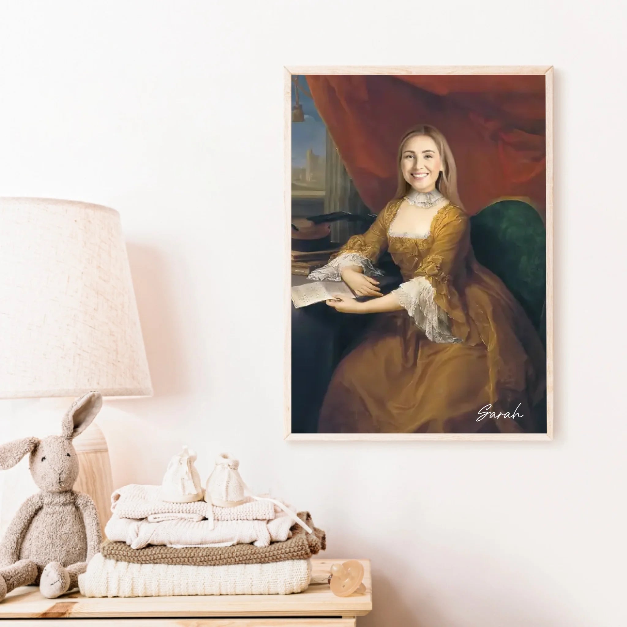 Tableau Personnalisé Portrait de Femme Georgiana Cavendish Spencer